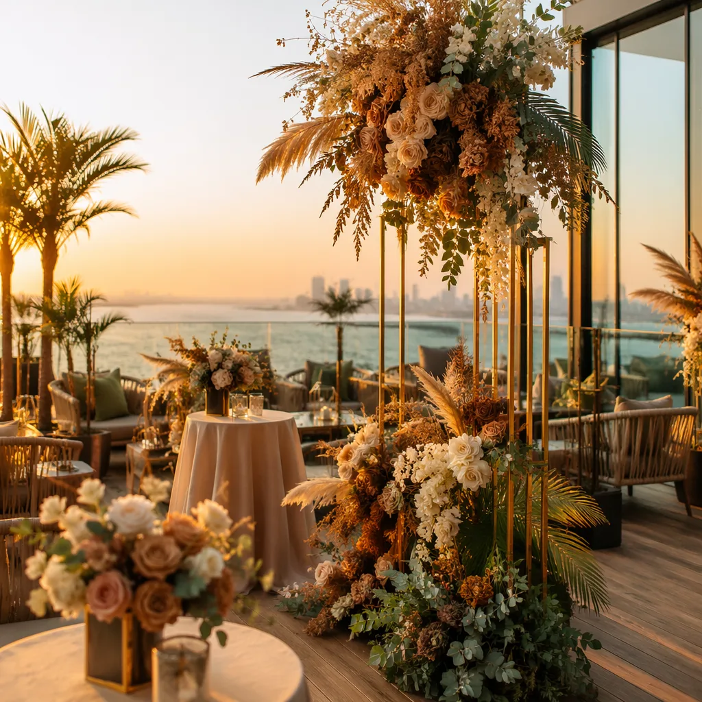 Hoa rooftop lounge khai trương: decor bohemian luxury