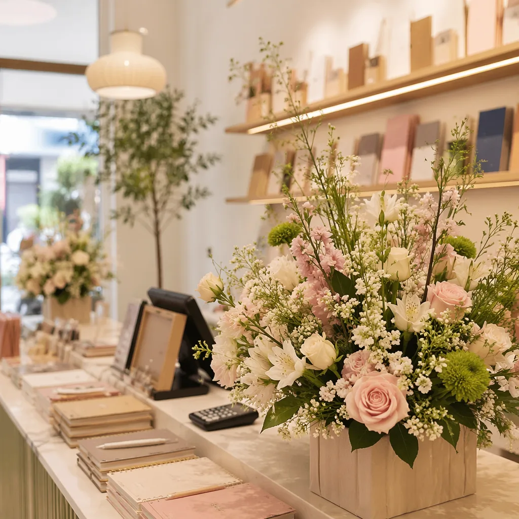 Hoa stationery khai trương Đà Nẵng: decor tinh tế - hình 2