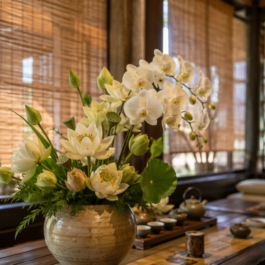 Hoa trà đạo khai trương cho tea house Đà Nẵng - hình 1