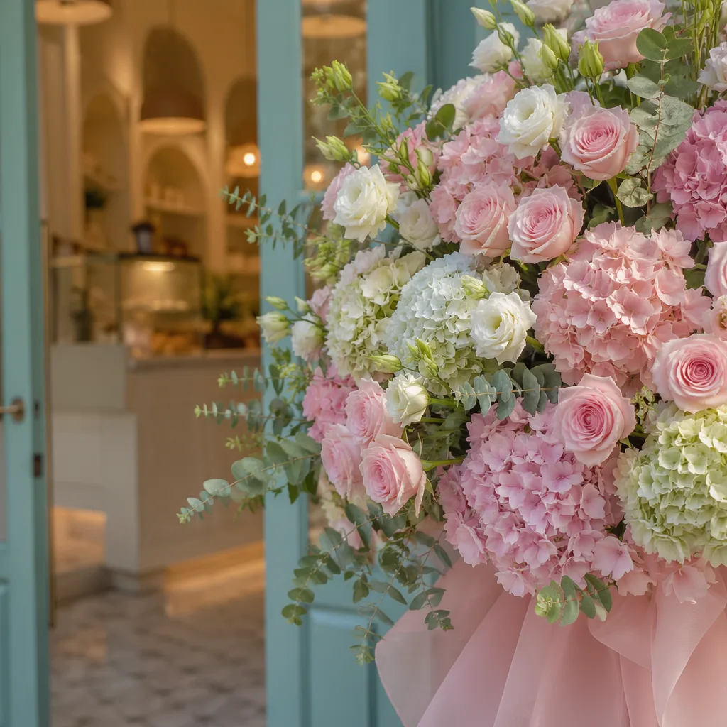 Hoa tea shop khai trương Đà Nẵng: decor pastel hút mắt - hình 1