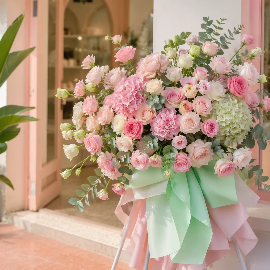 Hoa tea shop khai trương Đà Nẵng: decor pastel hút mắt - hình 3