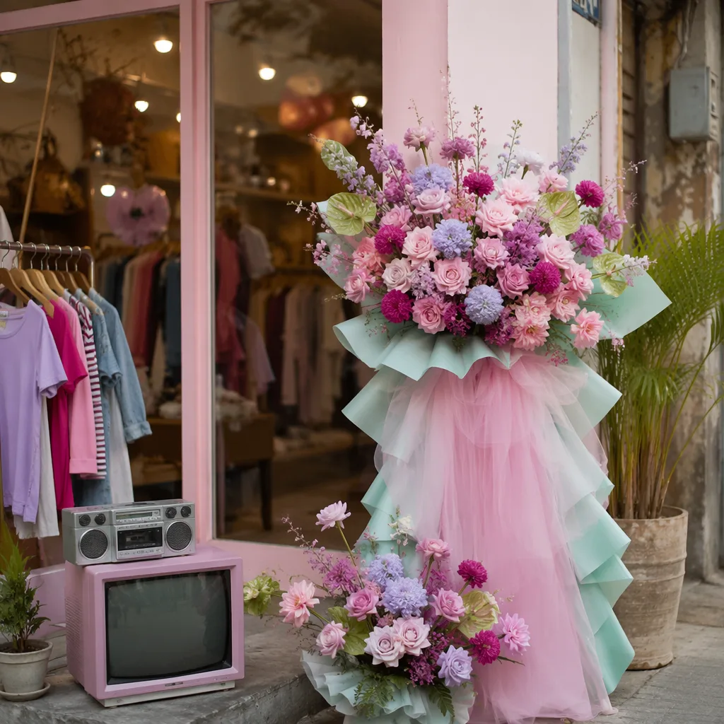 Hoa thrift shop khai trương Đà Nẵng: Y2K tone retro 2000s