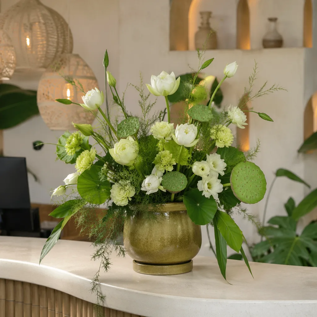 Hoa vegan restaurant khai trương: decor earthy fresh Đà Nẵng - hình 2
