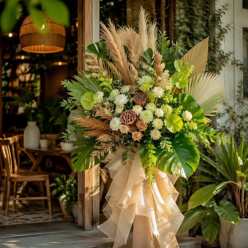 Hoa vegan restaurant khai trương: decor earthy fresh Đà Nẵng