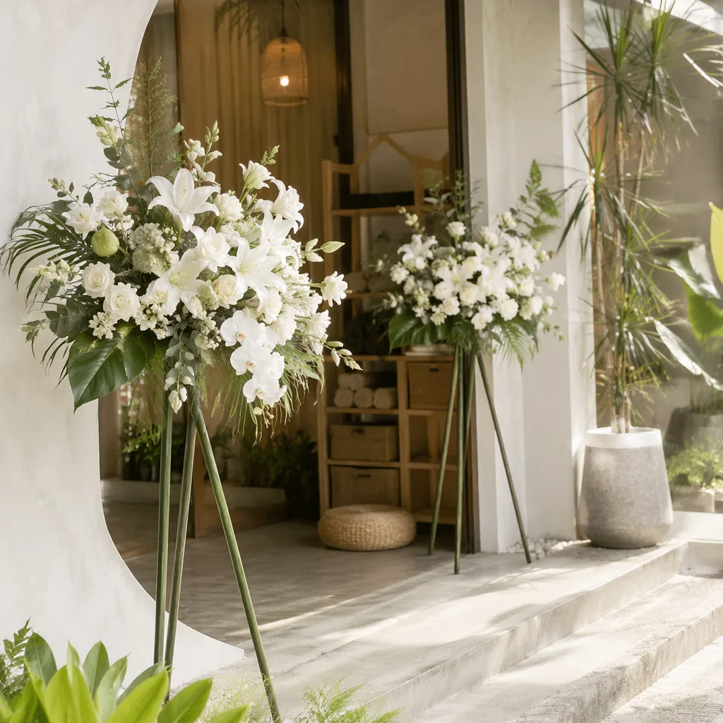 Hoa yoga studio khai trương Đà Nẵng decor tịnh trẻ - hình 4