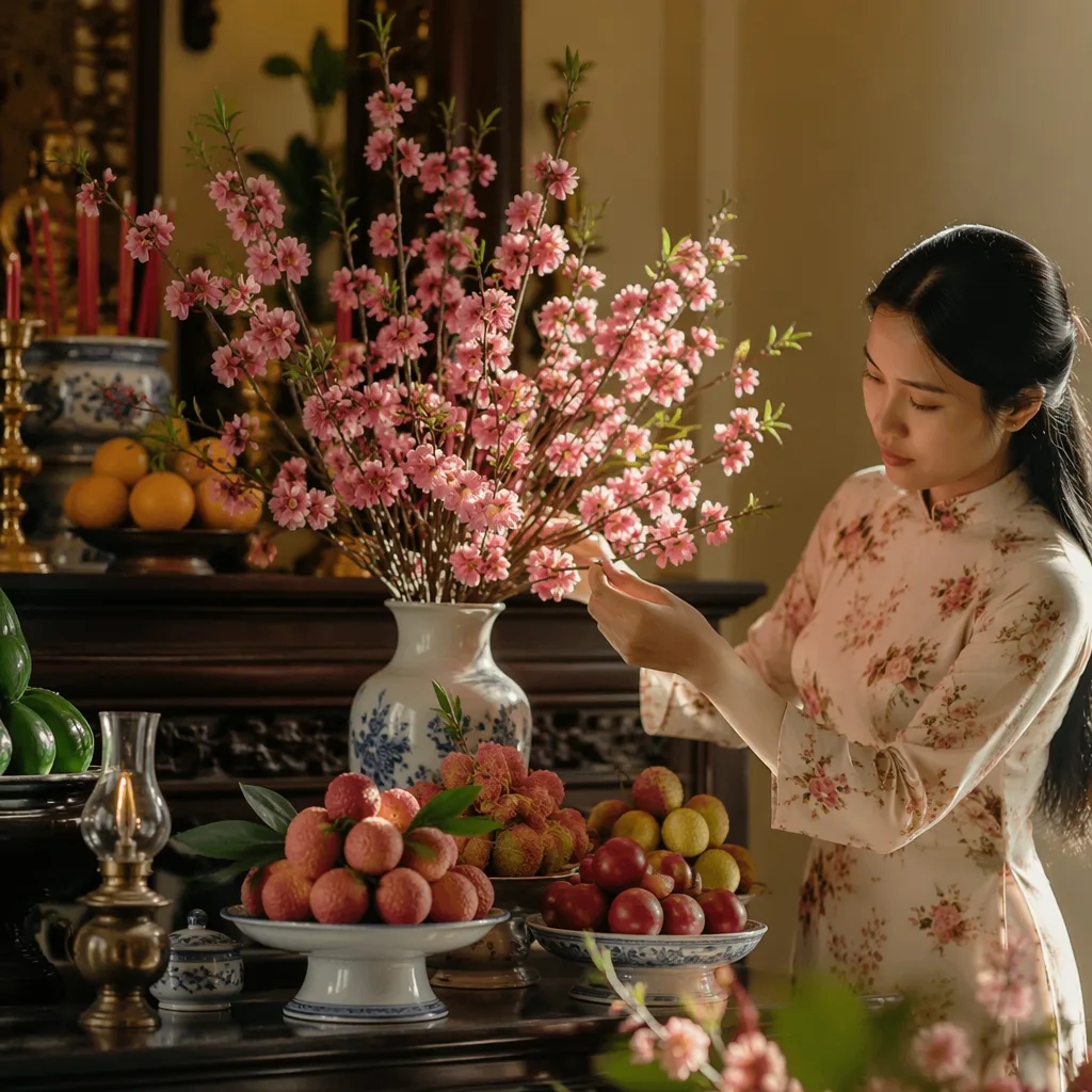 Hoa Đoan Ngọ Đà Nẵng 2026: mâm hoa cúng mùng 5/5