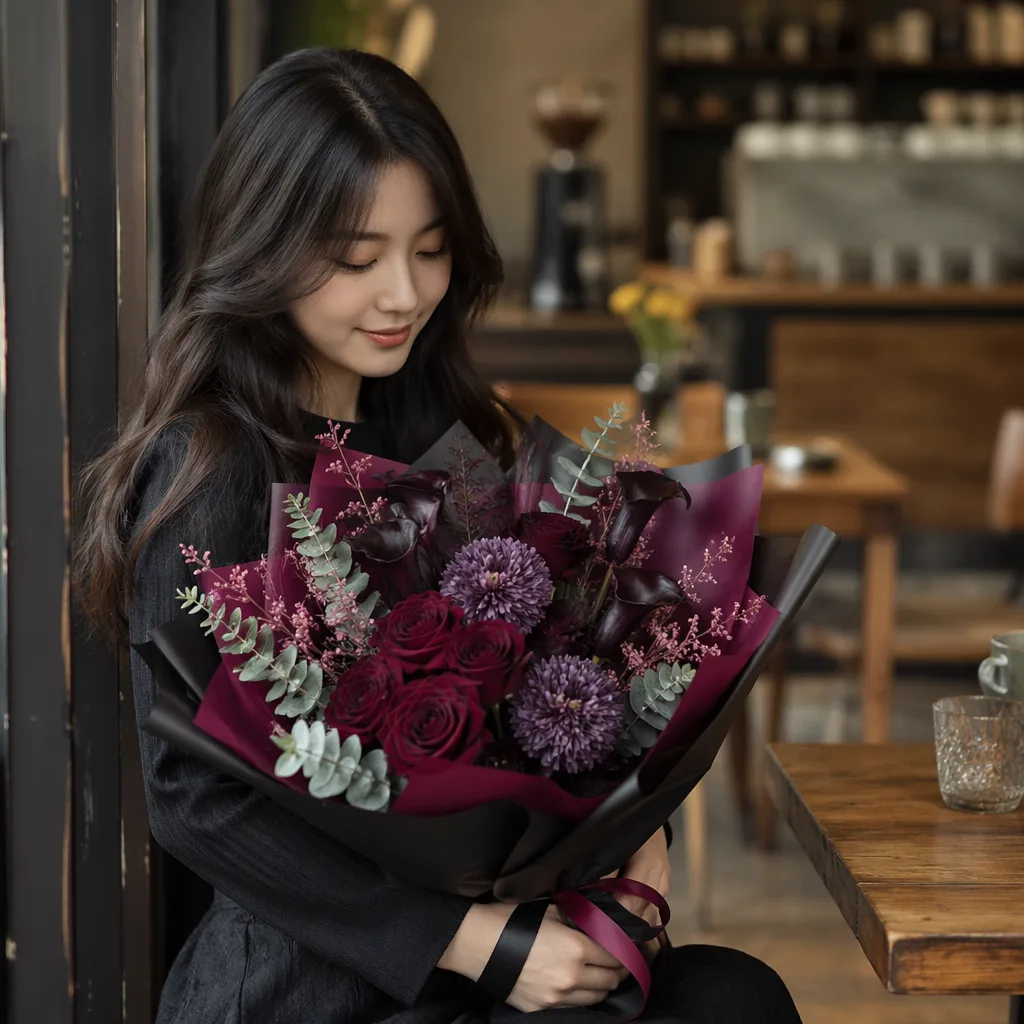 Hoa black day 14/4 Đà Nẵng cho người độc thân