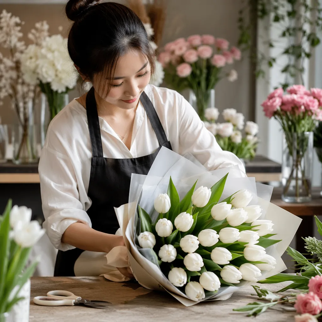 Hoa white day 14/3 Đà Nẵng 2026 - Nam tặng nữ - hình 2