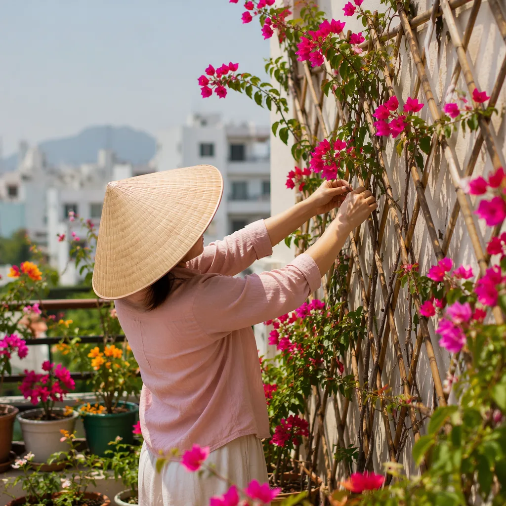 Hoa giấy ban công: màu nào hợp nắng Đà Nẵng? - hình 2