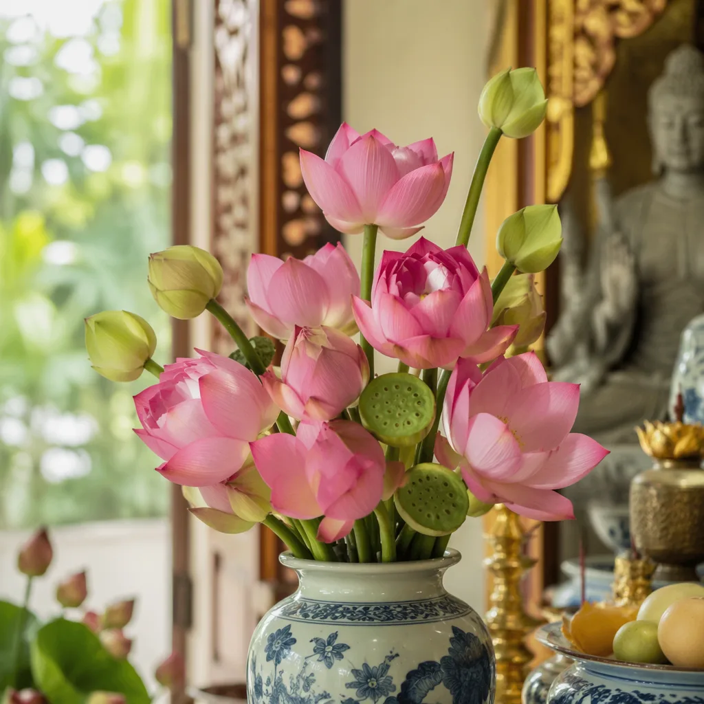 Hoa cúng mùng 1 ngày rằm: tháng nào cần hoa đặc biệt? - hình 1
