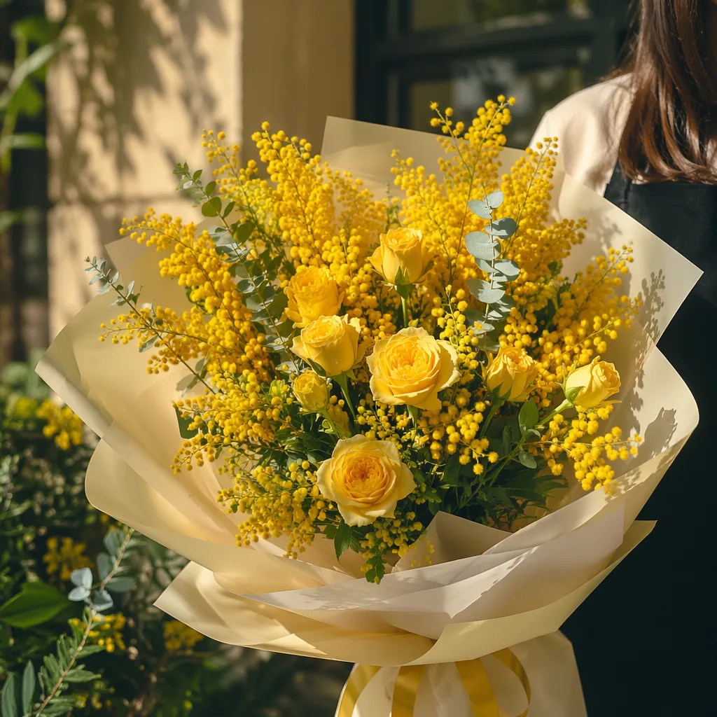 Hoa mimosa vàng: ý nghĩa Ngày Phụ nữ Quốc tế kiểu Ý