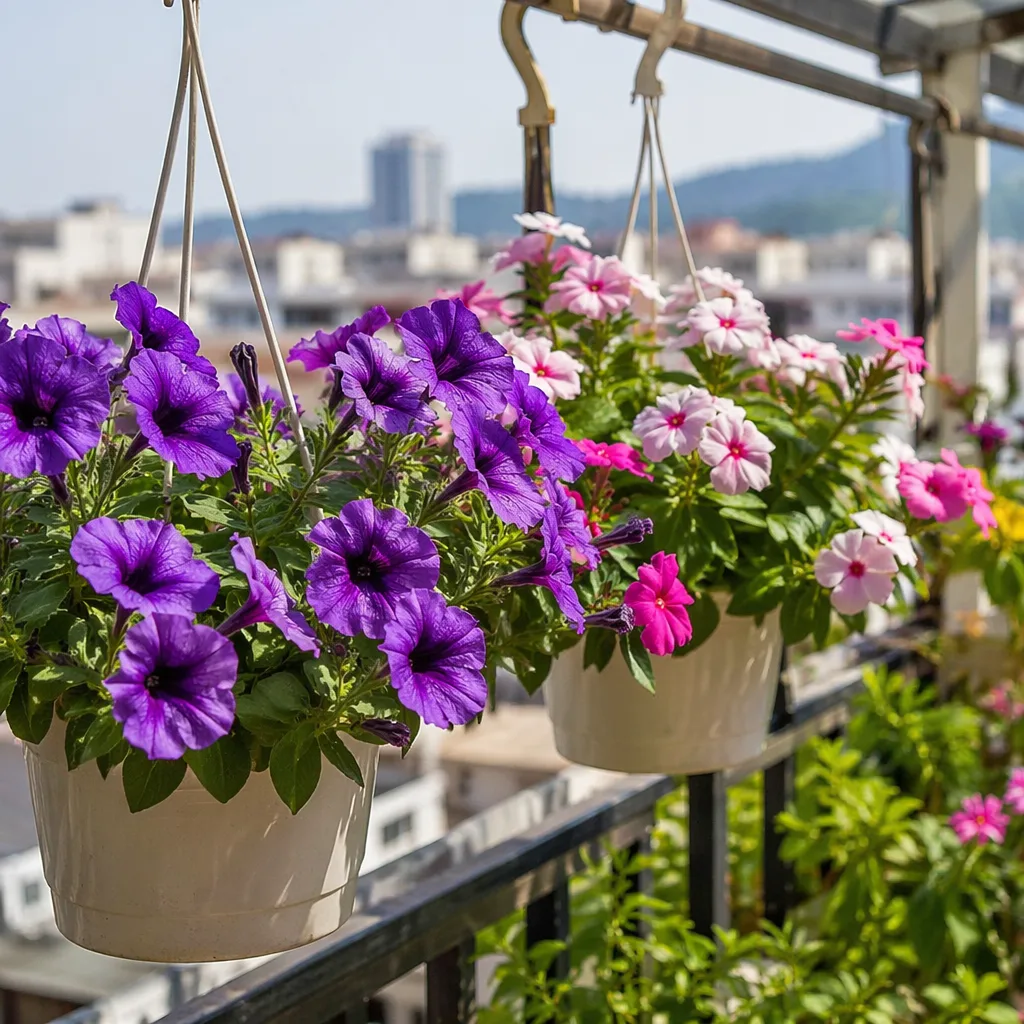 Hoa ban công Đà Nẵng nắng: 7 loại dễ chăm, bền màu - hình 1
