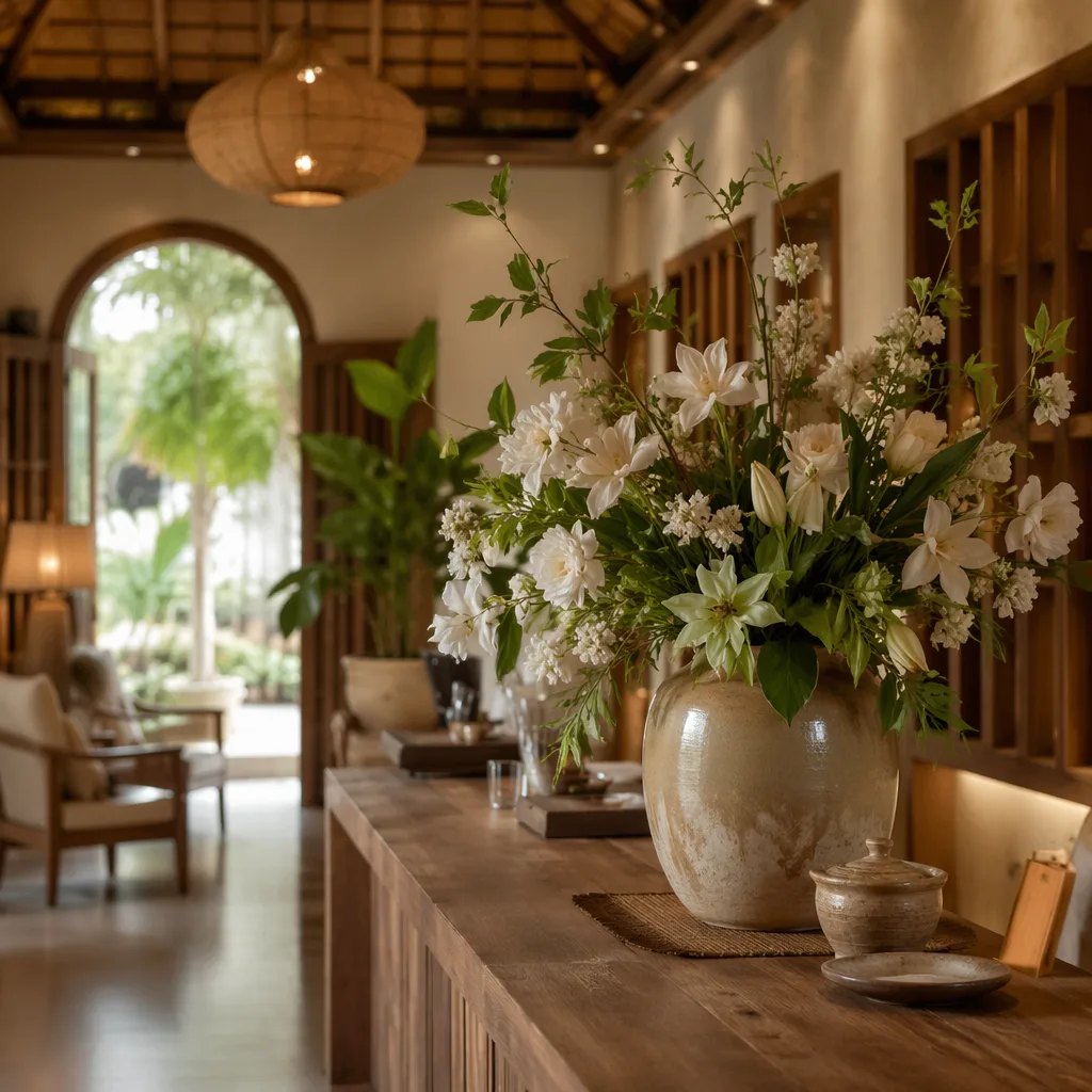 Hoa pottery Đà Nẵng: bình gốm thủ công Trà Quế 2026 - hình 2