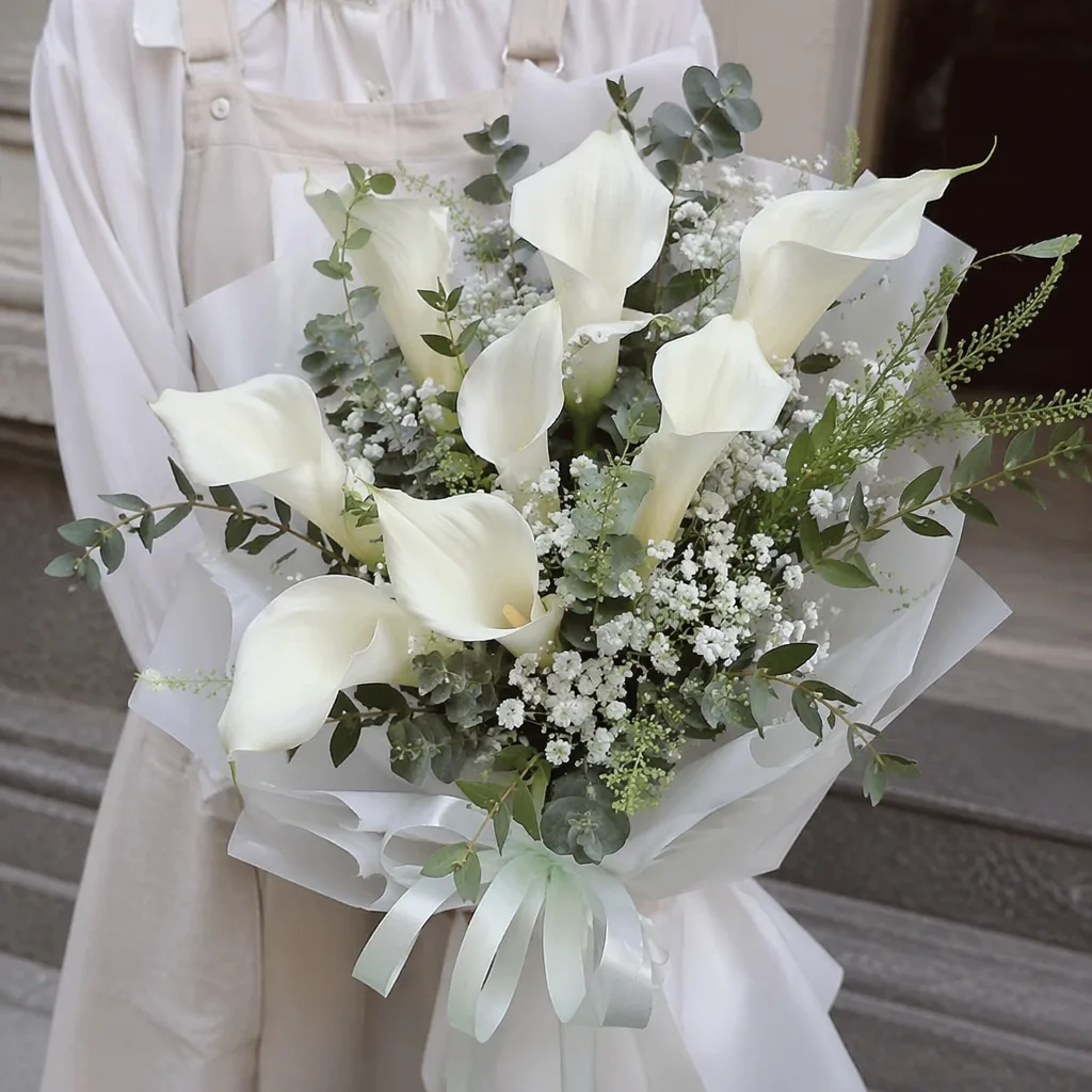 Hoa rum trắng (Calla Lily): Biểu tượng cho đám cưới và ý nghĩa thanh tao