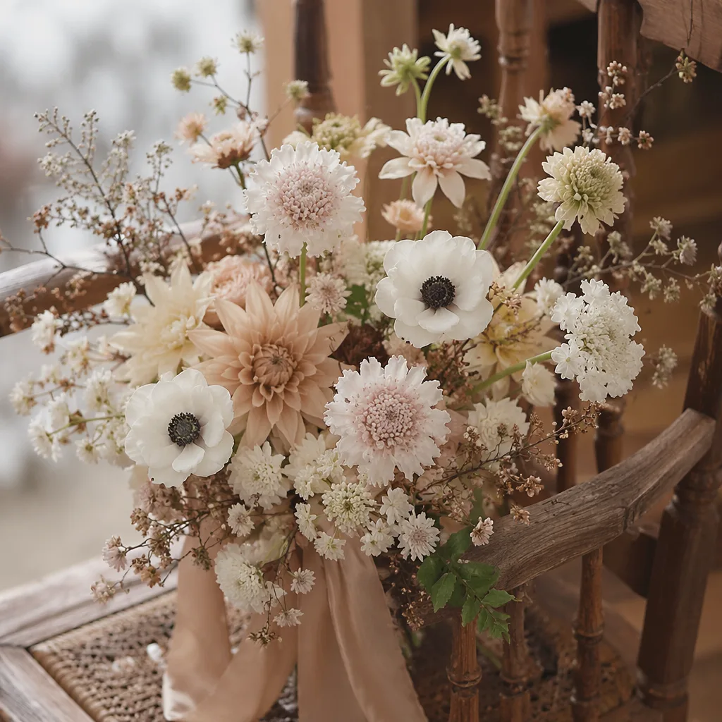 Scabiosa Đà Nẵng cho đám cưới vintage 2026