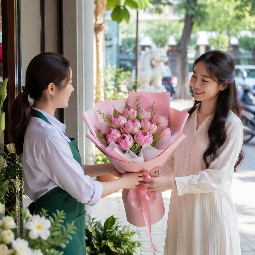 Hoa sen hồng tặng bạn thân và ý nghĩa tình cảm trong sáng - hình 2