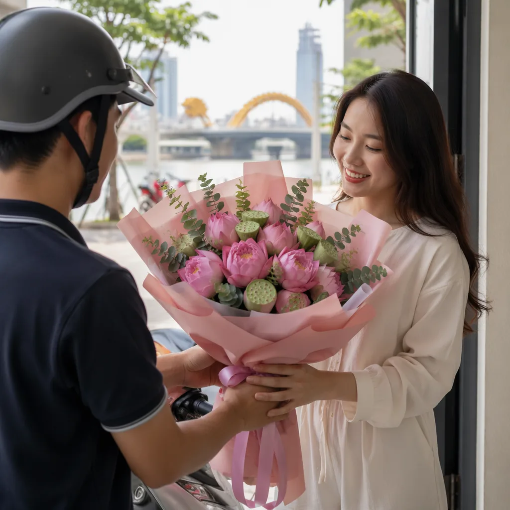 Hoa sen hồng tặng bạn thân và ý nghĩa tình cảm trong sáng - hình 4