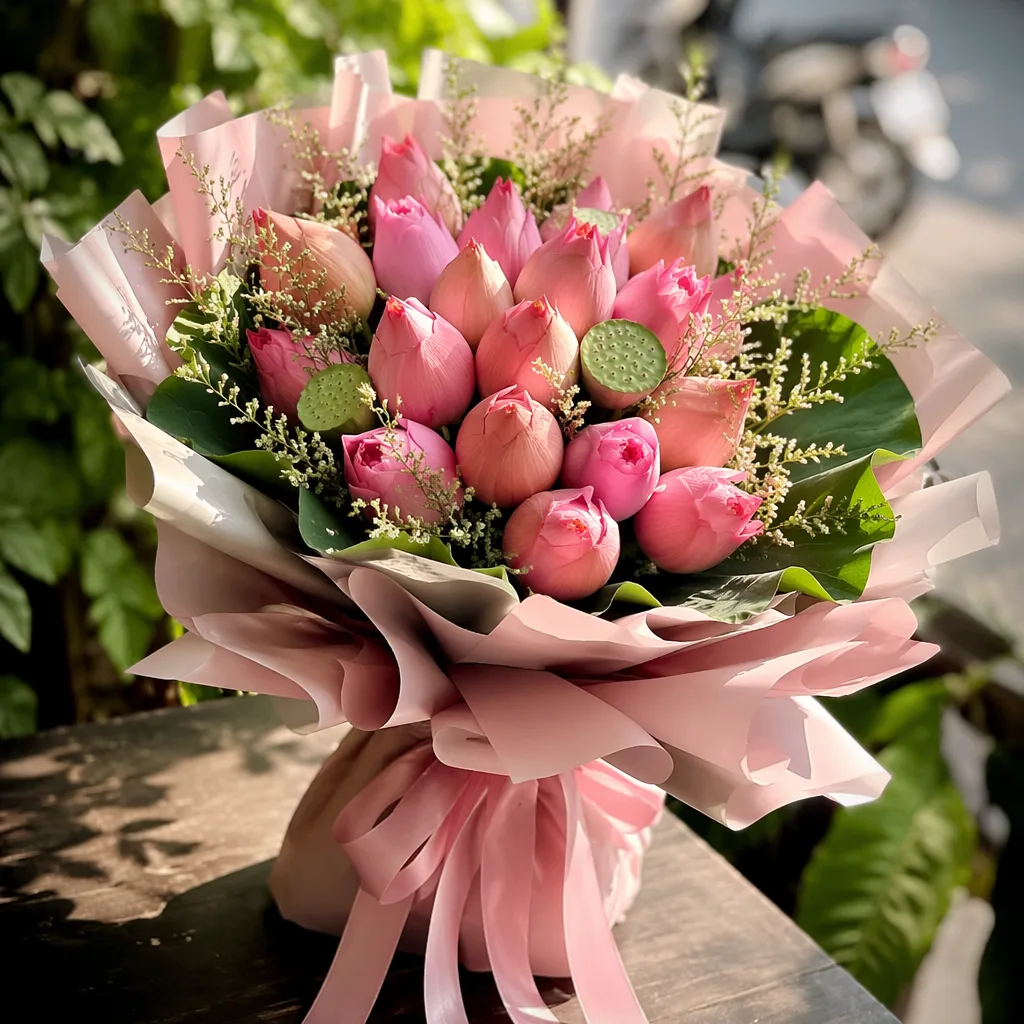 Hoa sen hồng tặng bạn thân và ý nghĩa tình cảm trong sáng