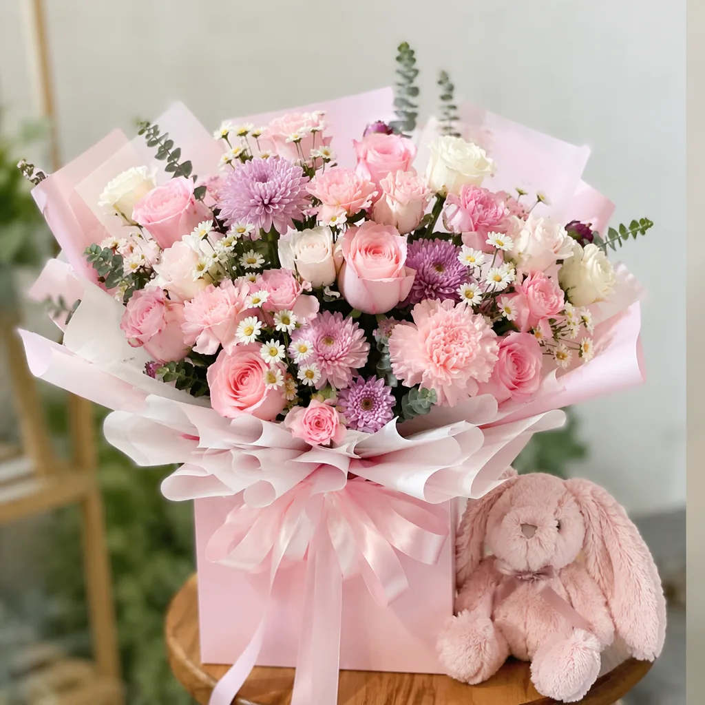 Hoa sinh nhật cho bé gái: Gợi ý dễ thương, an toàn