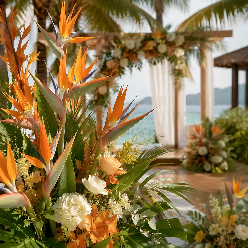 Strelitzia Đà Nẵng cho cưới resort tropical 2026
