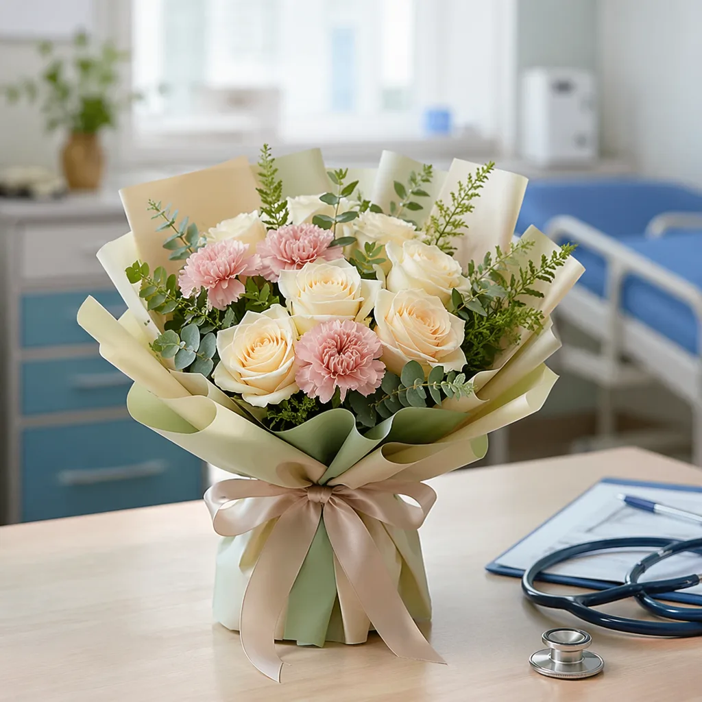 Hoa 27/2 Đà Nẵng: gợi ý tặng bác sĩ, y tá tinh tế - hình 1