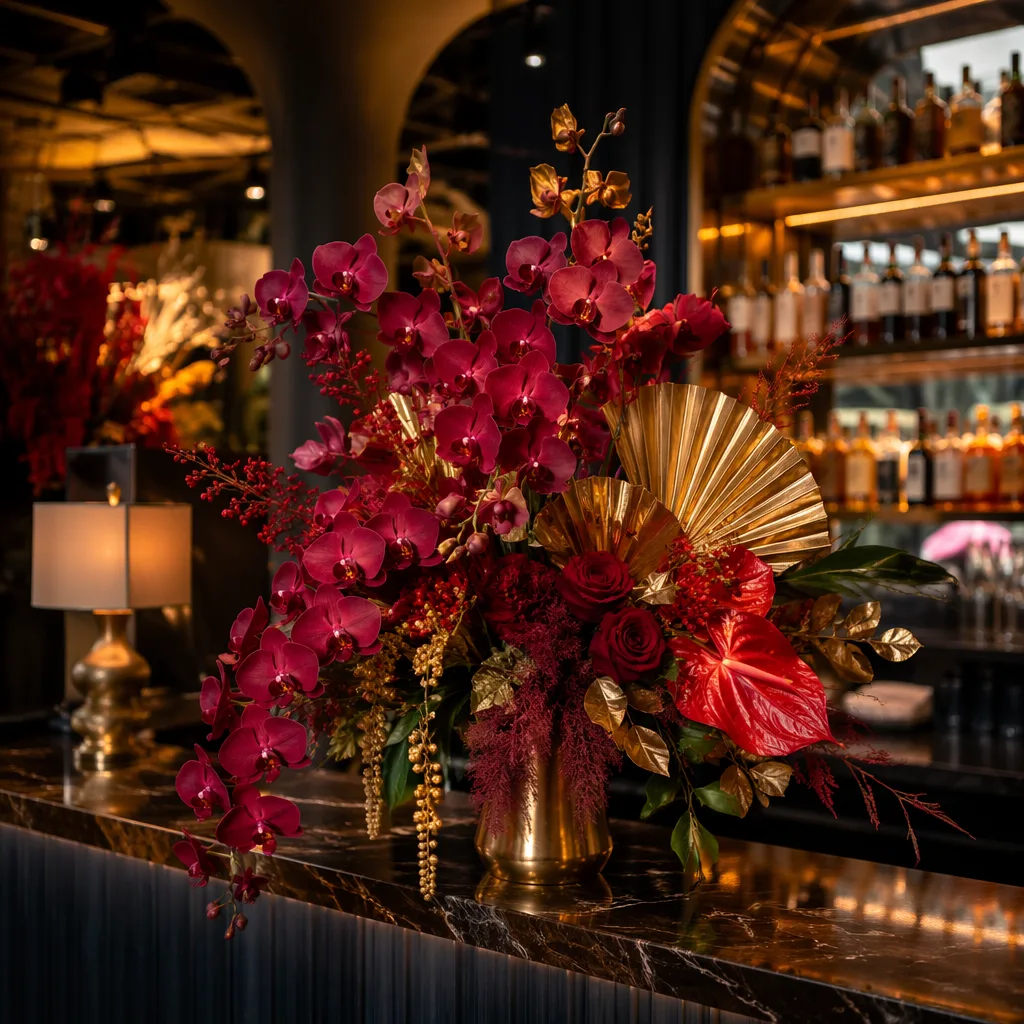 Hoa khai trương bar Đà Nẵng cho grand opening 2026 - hình 2