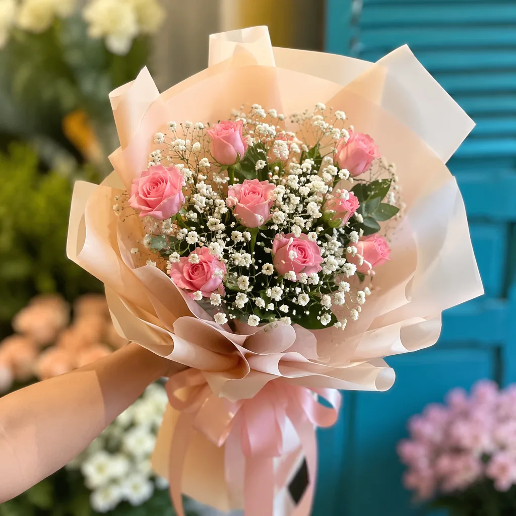 Hoa tặng cô giáo mầm non Đà Nẵng: mẫu dễ thương, giá mềm - hình 1