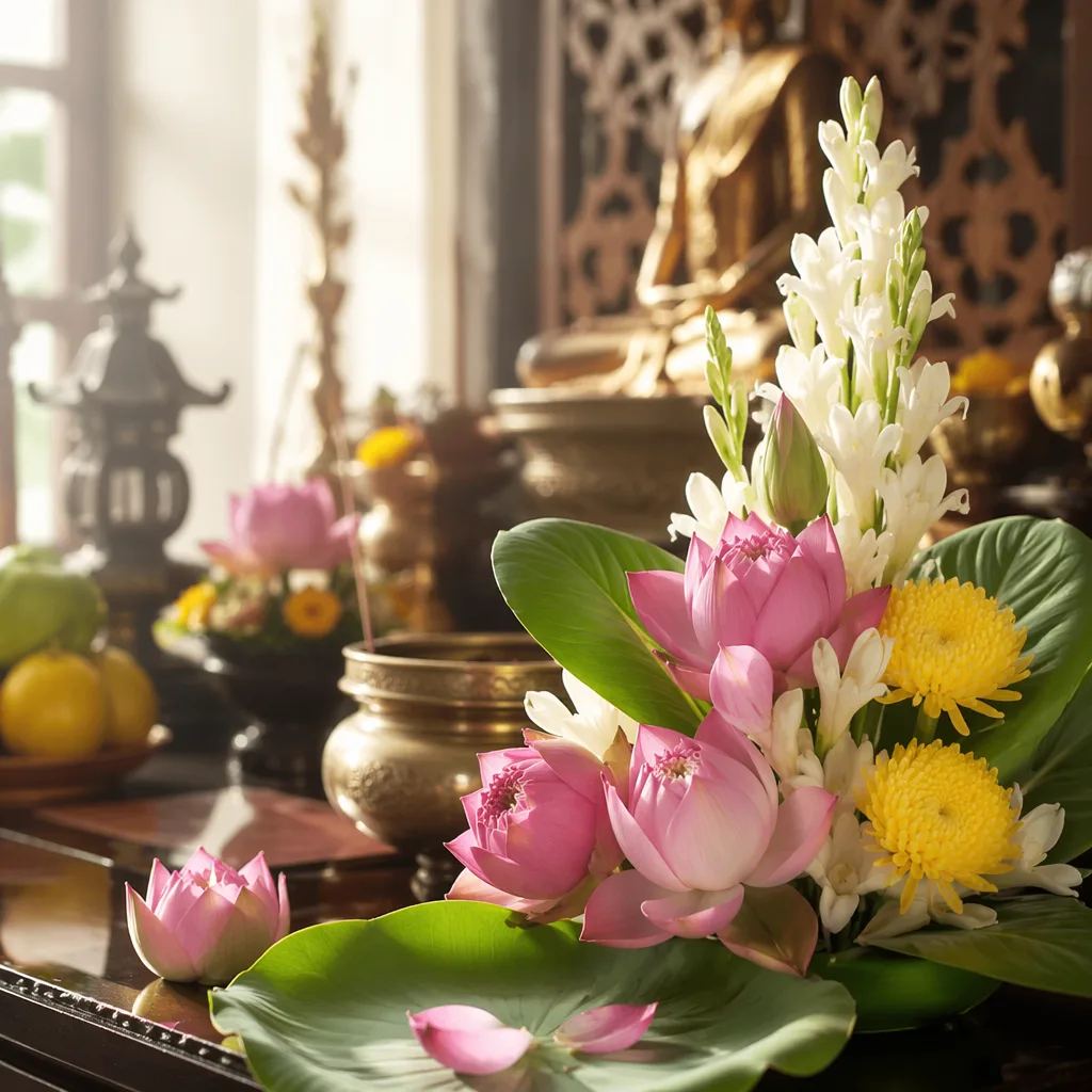 Hoa lễ Vu Lan: ý nghĩa bông hồng cài áo và hoa cúng - hình 2