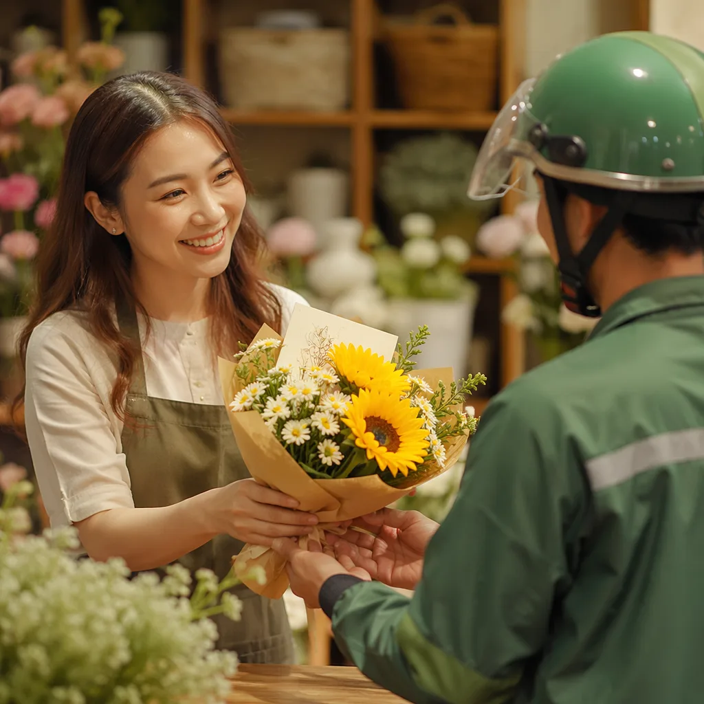 Hoa tặng shipper Đà Nẵng cuối năm 2026 - hình 1