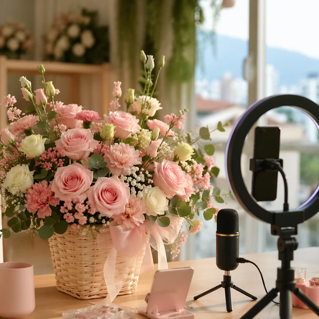 Hoa tặng TikToker Đà Nẵng livestream flex 2026 - hình 1