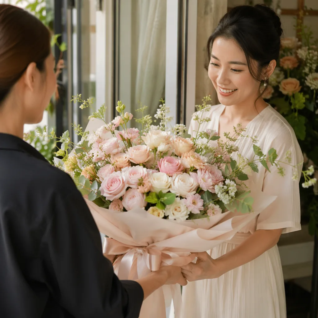 Hoa make up artist Đà Nẵng cho lễ vu quy cô dâu - hình 1
