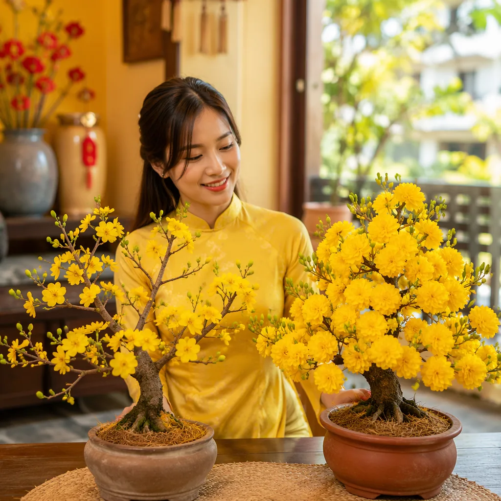 Hoa mai Tết Đà Nẵng 2026: mai miền Trung hay miền Nam?
