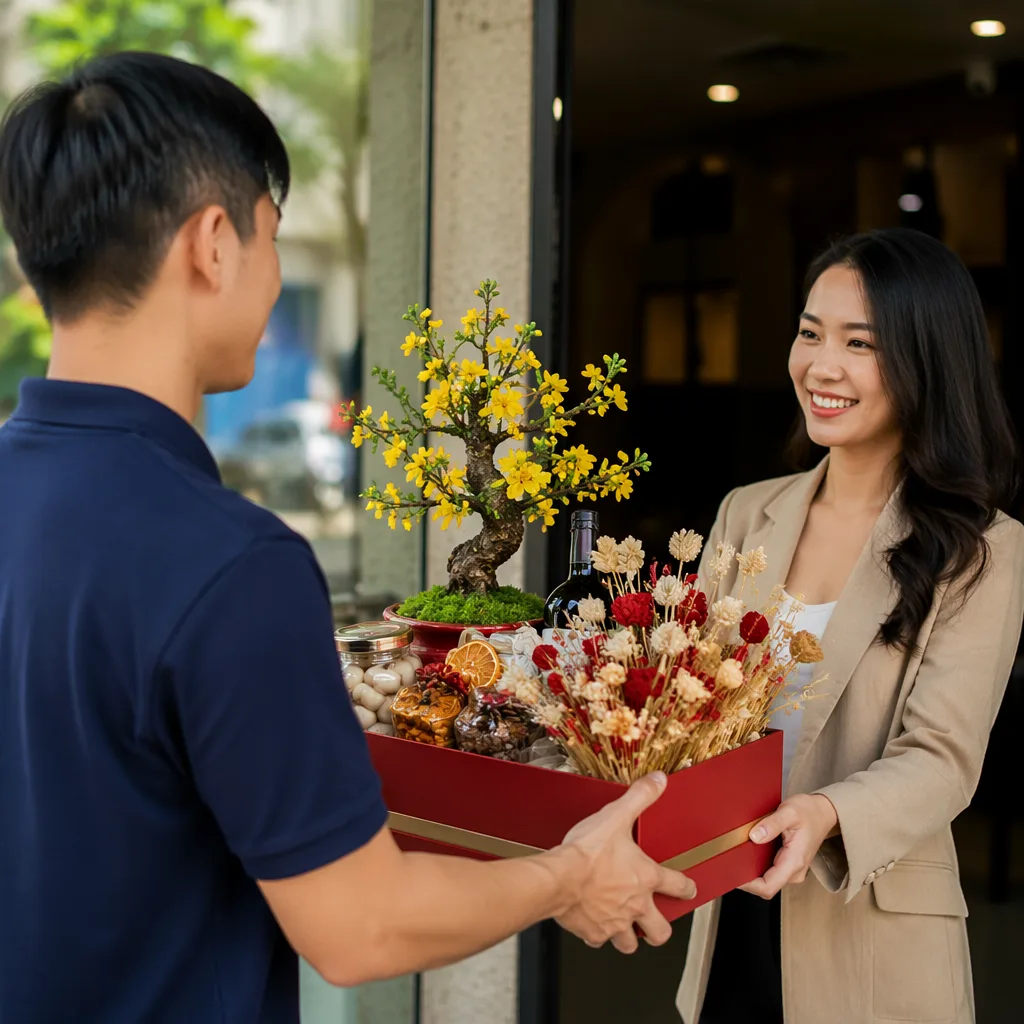 Hộp quà Tết doanh nghiệp 2026 cho đối tác chiến lược - hình 2