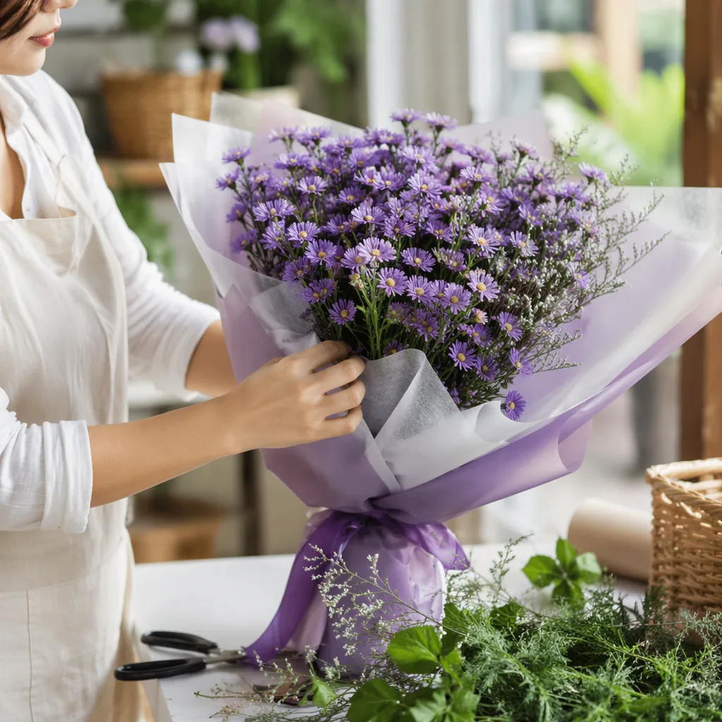 Hoa thạch thảo tím: ý nghĩa thủy chung cho couple yêu xa - hình 4
