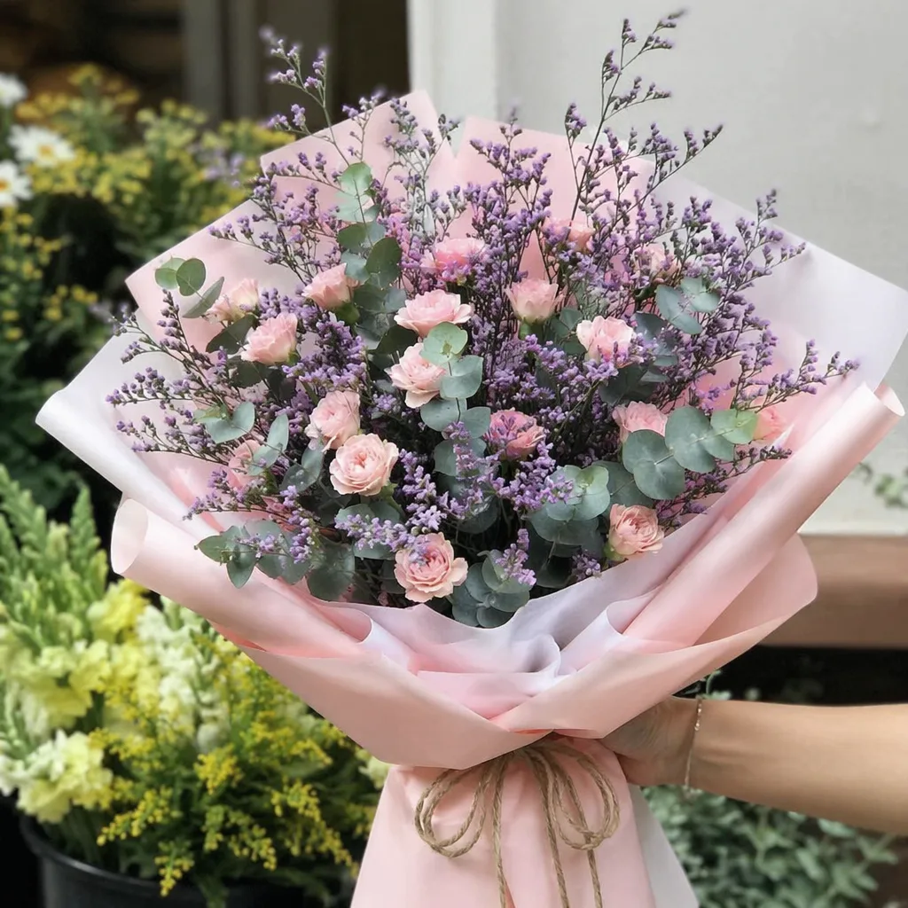 Hoa thạch thảo: Ý nghĩa, cách phối màu và gợi ý bó hoa đẹp