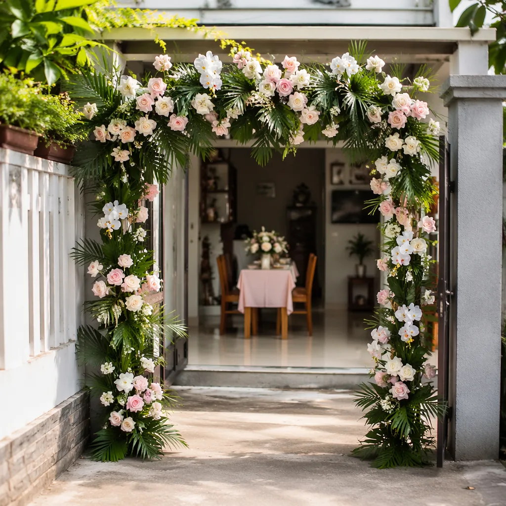 Hoa ấm cưới tại nhà gói 300k đơn giản ở Đà Nẵng - hình 2