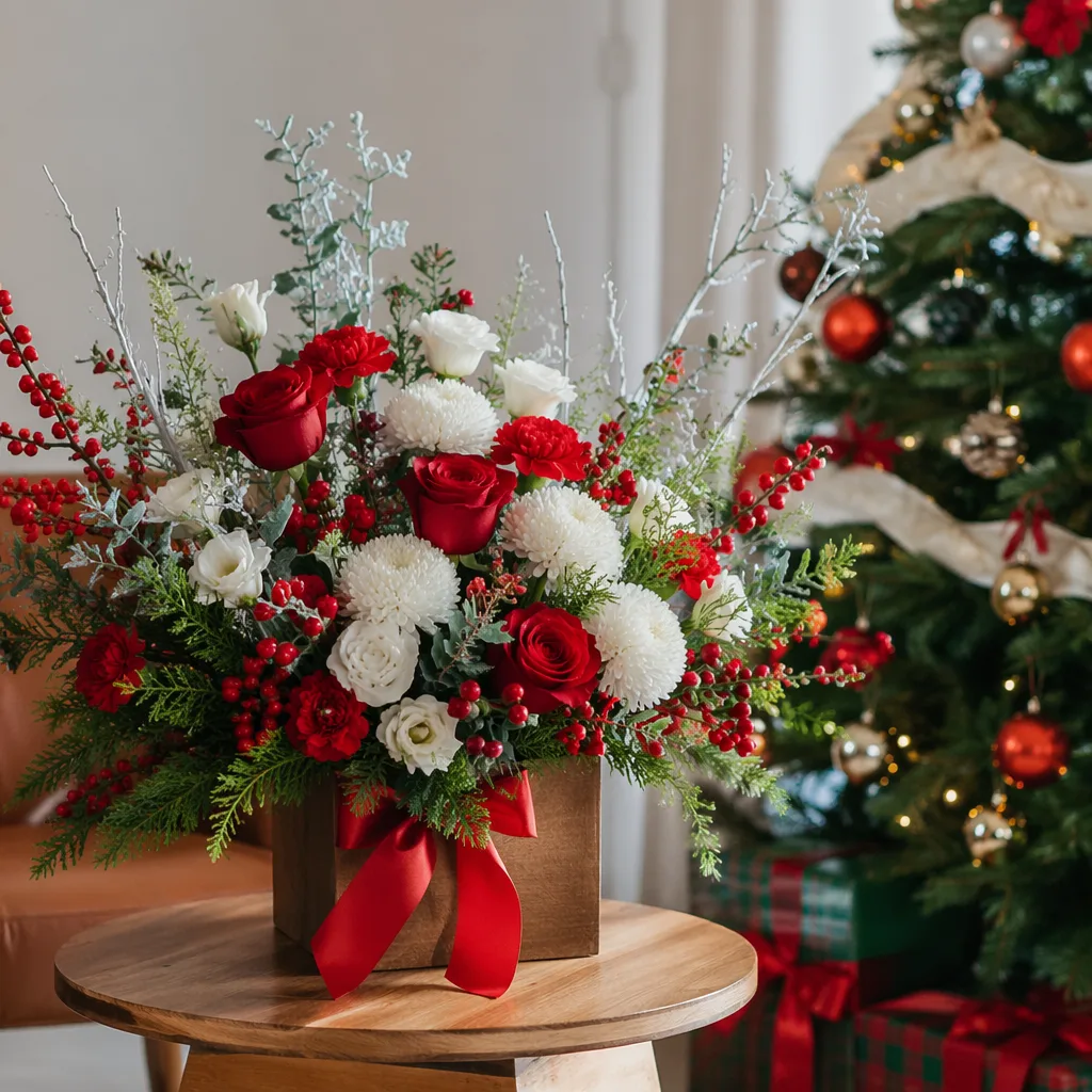Hoa trang trí Noel Đà Nẵng: Gợi ý đẹp cho gia đình