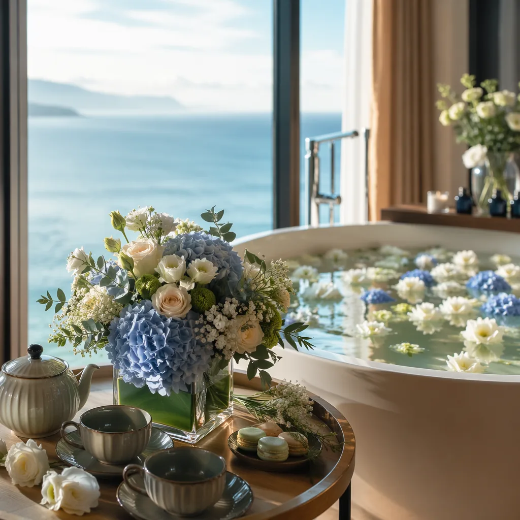 Hoa trang trí suite honeymoon Đà Nẵng: bố trí sao cho đẹp - hình 2