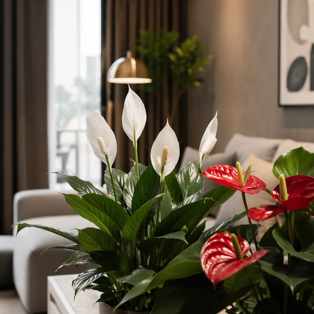 Hoa trong nhà thiếu sáng cho chung cư Đà Nẵng - hình 1