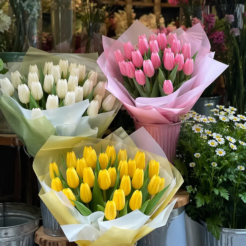 Hoa tulip Đà Nẵng: Mùa nào có, giá bao nhiêu?