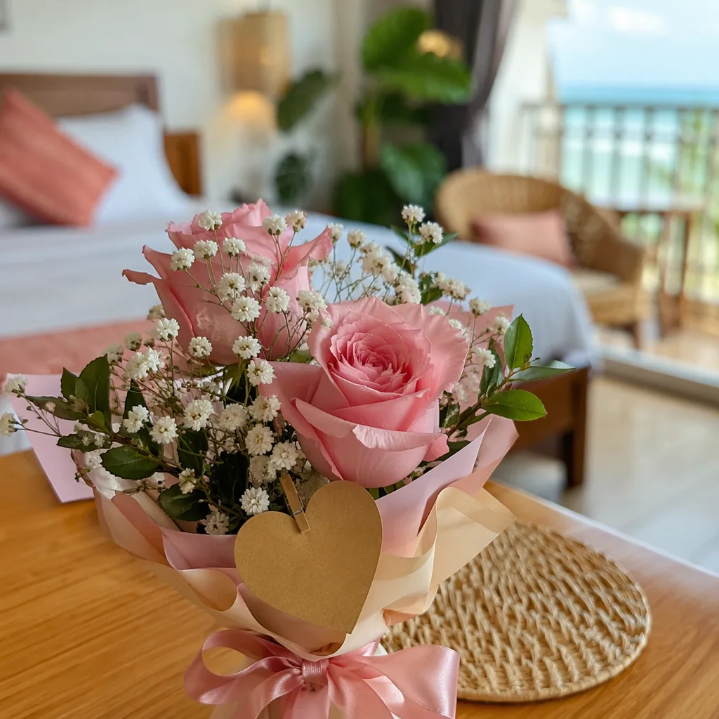 Hoa airbnb Đà Nẵng: welcome flower cho khách 2026 - hình 1