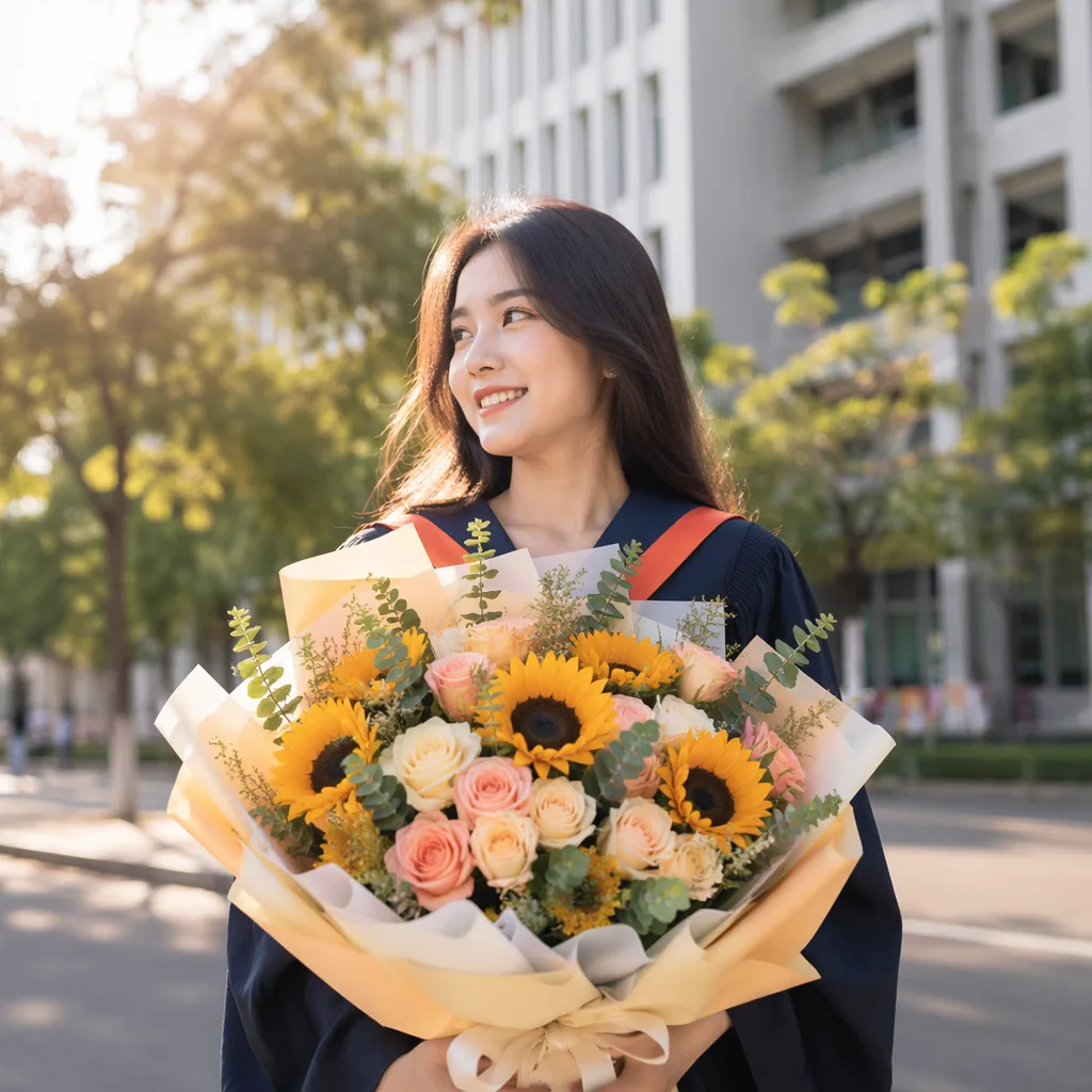 Shop hoa Liên Chiểu Đà Nẵng cho sinh viên và KCN - hình 1