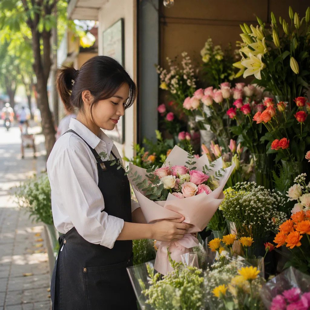 Shop hoa Thanh Khê Đà Nẵng: giá gần dân, giao nhanh