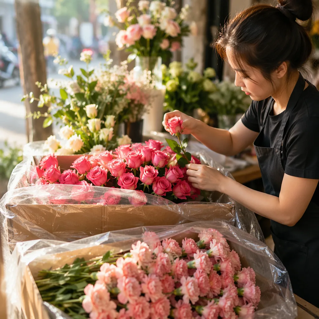 Nguồn gốc hoa Đà Nẵng: từ Đà Lạt, Biên Hòa, nhập khẩu - hình 1