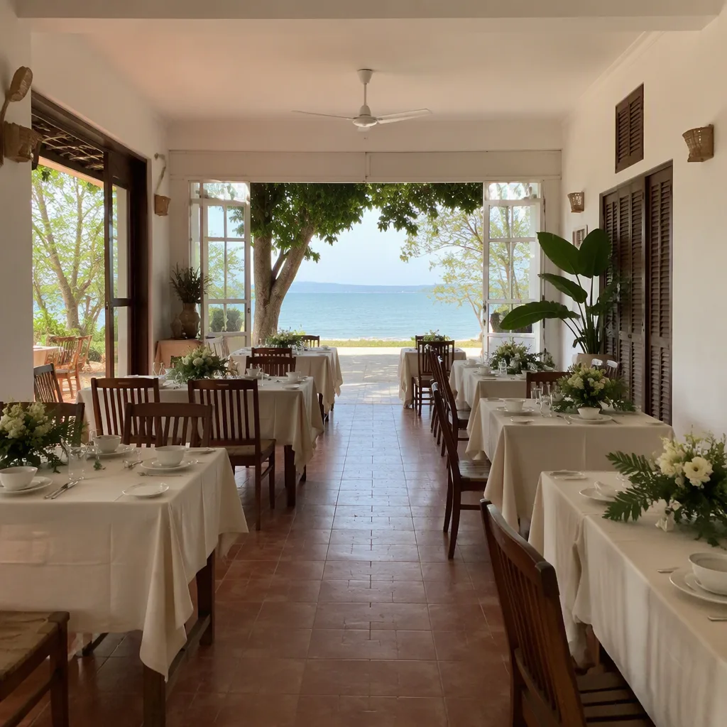 Chọn hoa cưới villa theo khu vực được phép dùng