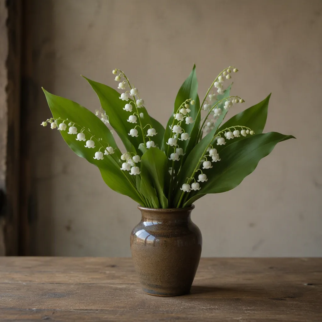 Lily of the valley và loa kèn: đừng đặt nhầm hoa
