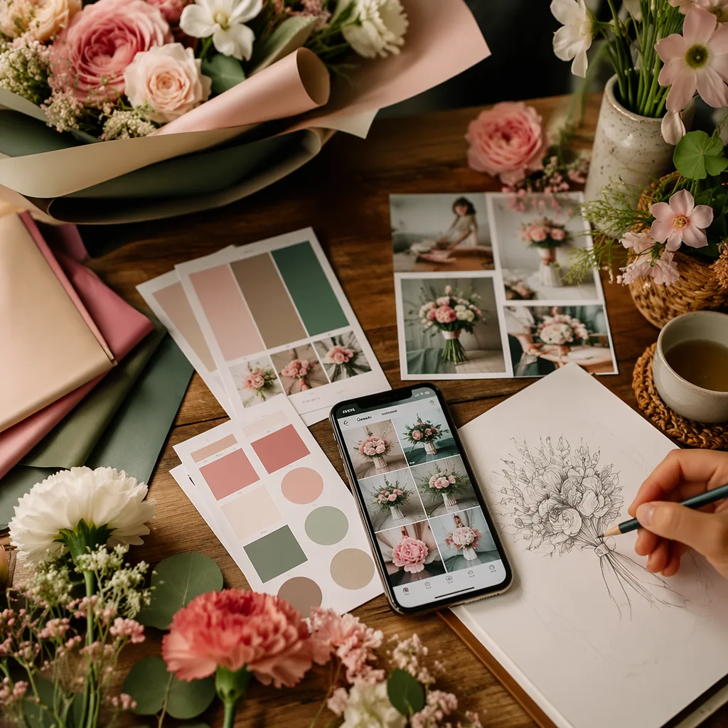 Branding shop hoa Đà Nẵng trên Instagram, TikTok 2026 - hình 2