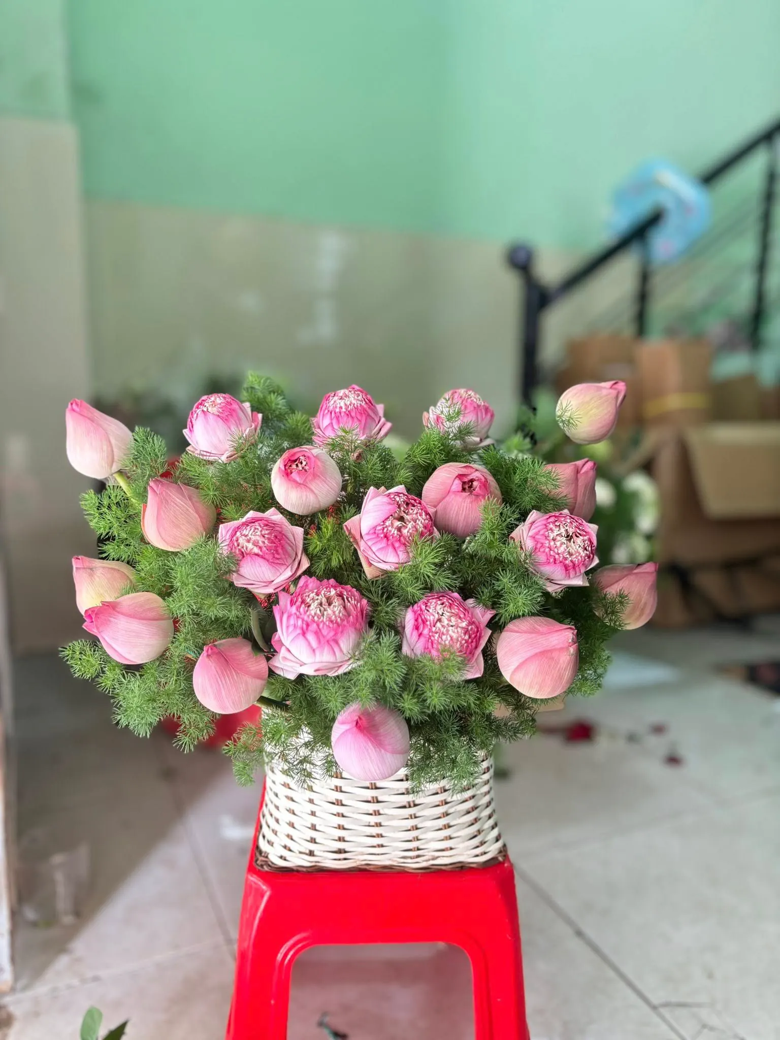 Bó Hoa Sen - Hoa Tươi