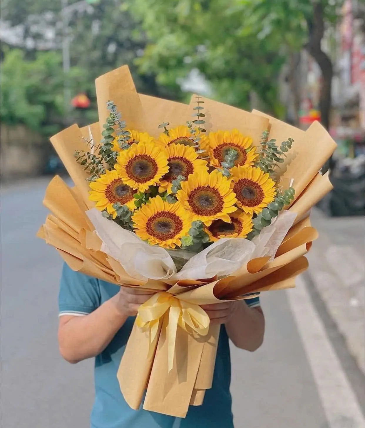 Ảnh 6 của Bó Hoa Cúc Trắng & Hoa Baby & Hồng - Hoa Tươi