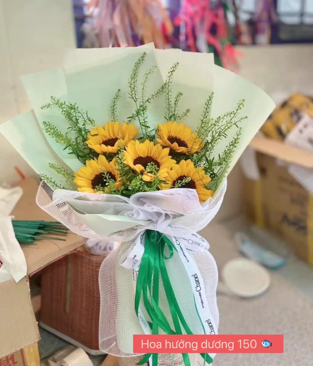 Ảnh 8 của Bó Hoa Hồng Phấn & Hồng Vàng & Hồng - Hoa Tươi